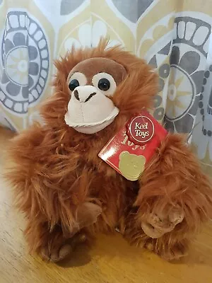 Keel Orangutan/monkey Plush Soft Toy • £7.99