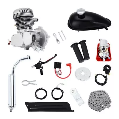 100cc 2-Stroke Bicycle Engine Motors Kit For Motorized Motorcy Bikes Gas Petrol • $343.99