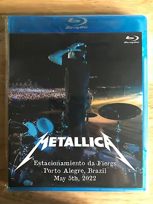 Metallica - Live In Porte Alegro Brazil 2022 Blu-ray Hetfield Hammet Ulrich • $16.55