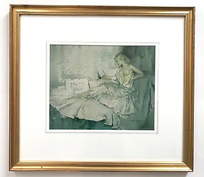 £152 • Buy Signed Sir William Russell Flint Primavera Nude Print Framed Mounted Glazed