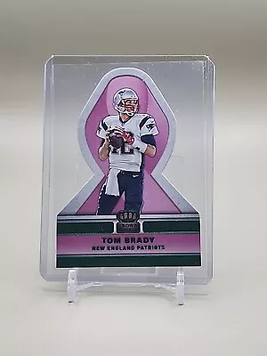 Tom Brady 2015 Panini Crown Royale Pink Ribbon Green Parallel #pr8 • $0.99