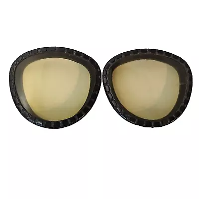 US Army Steampunk Cosplay M17A1 Vintage Gas Mask Outsert Eye Lens Set Lenses • $14.97