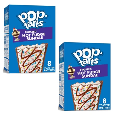 £14.99 • Buy Pop-Tarts Frosted Hot Fudge Sundae Toaster Pastries 384g (Pack Of 2)-USA Import