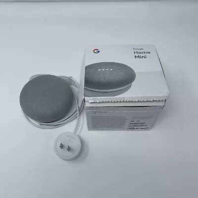 Google Home Mini Smart Speaker With Google Assistant - Chalk (GA00210-US) • $11