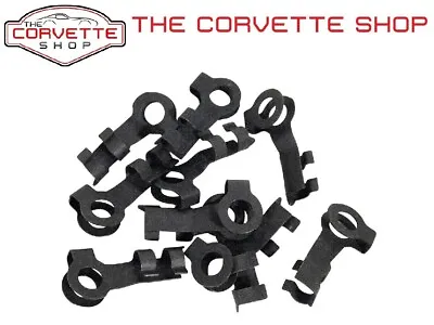 C3 Corvette Inside Door Locl Control Rod Clip 10 Piece Set 1968-1982 NEW 29118 • $15.16