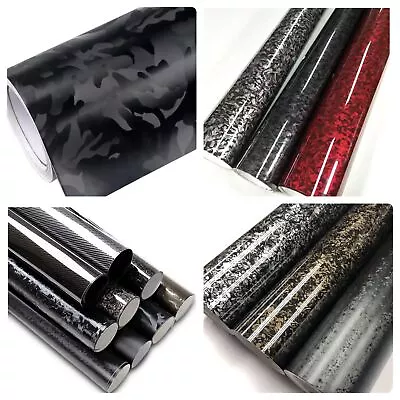 Car Vinyl Wrap FORGED Ghost Carbon Sticker Decal Film Bubble Free Wrapping UK 5D • £3.59