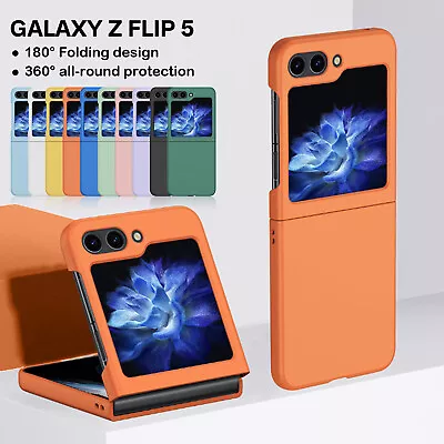 $10.71 • Buy For Samsung Galaxy Z Flip 5 4 3 5G Silicone PC Shockproof Rugged Hard Case Cover