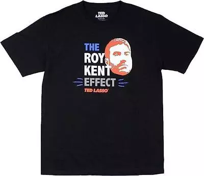 WARNER BROS Ted Lasso Officially Licensed The Roy Kent Effect Black T-Shirt • $11.99