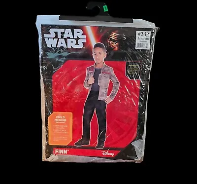 Disney Star Wars Costume Finn The Force Awakens Kids Medium Size 8-10 NEW #242 • $37.99