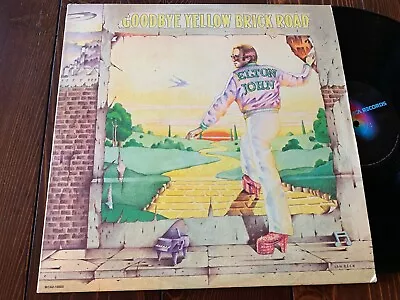 ELTON JOHN Goodbye Yellow Brick Road 1973 MCA2-10003 2 LPS • $26.95