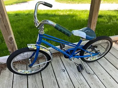$71 • Buy SCHWINN 1970s STINGRAY ORIGINAL 16  PIXIE JUVENILE UNISEX  BICYCLE Blue