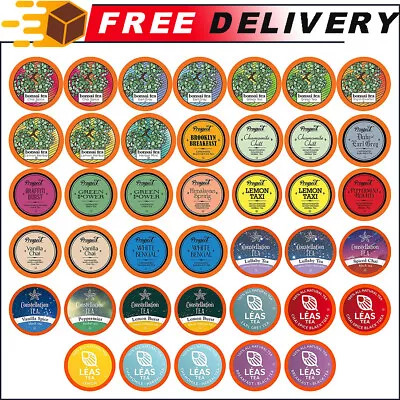 Two Rivers Assorted Tea Sampler Variety Pack For Keurig K-Cup Brewers 40 Count • $27.47