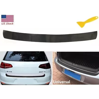 5D Car Rear Bumper Trunk Guard Stickers Scratch Resistant Protective Sill Pedals • $11