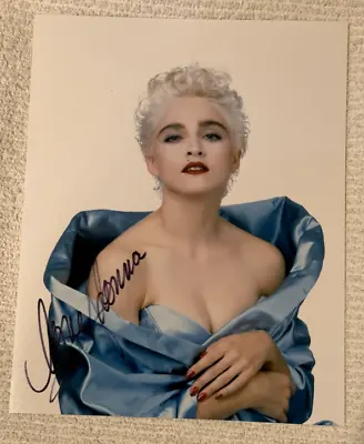 Madonna Signed Photo 8 X 10 Autographed 8x10 Photograph W/ Daniel Cohen COA Auto • $999.99