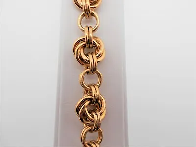 Mobius Bracelet 6 Inch  Gold Color Aluminum Magnetic Clasp #3160 • $39