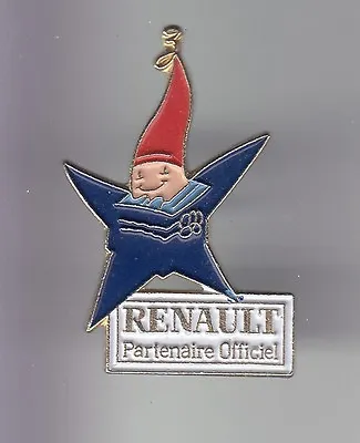 Rare Pin's Pins.. Olympique Olympic Albertville 92 Auto Renault Mascot 2 ~17 • $5.32