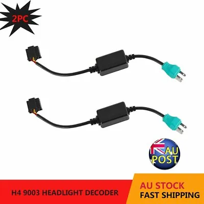 H4 9003 LED Headlight Decoder Canbus Load Error Canceller Anti Flicker Resistor • $29.99