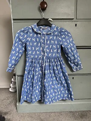 Rachel Riley Blue Dress (age 4) • £35