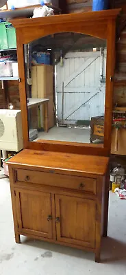 $20 • Buy Dresser With Mirror Drawer And Cupboard
