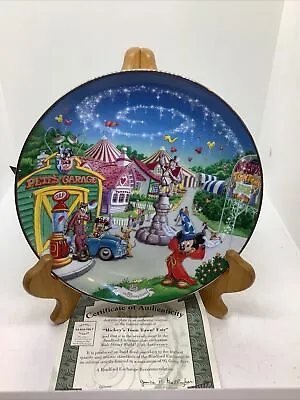 Walt Disney World - 25th Anniversary Plate - Mickey's Toon Town Fair - Plate #7 • $9.99