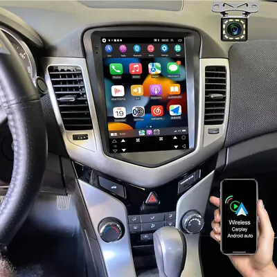 For Chevrolet Cruze 2009-2015 Android 13 Carplay Car Stereo Radio GPS Navi WIFI • $217.50