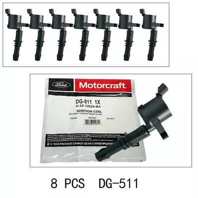 8pcs NEW GENUINE Motorcraft Ignition Coil DG-511 Fit 04-08 Ford F150 Expedition • $129.99