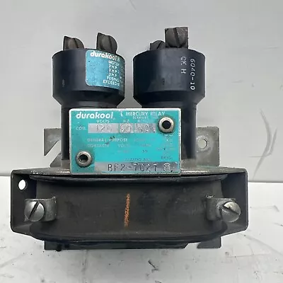 🔥Durakool BF2-7027 Mercury Relay 120V 60Hz Coil Used Free Ship🇺🇸 • $66