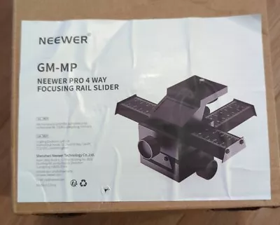 Neewer 4-way Macro Focusing Rail Slider For Canon Nikon Sony Sigma SLR • $30