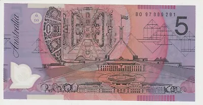 1997 Australia $5 Dollars Banknote - Test Note - R218bTi - UNC - # 31430 • $48