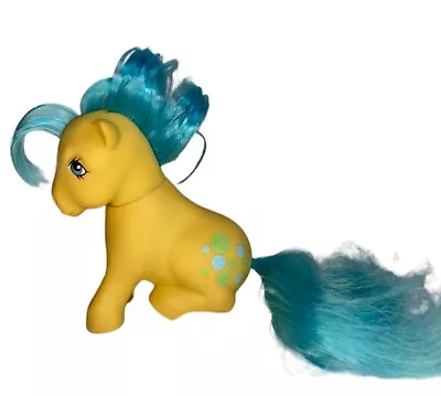 Vintage G1 Hasbro My Little Pony Sitting Earth Pony BUBBLES • $19.99