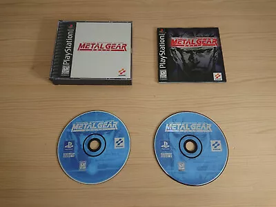 Metal Gear Solid (PS1) (NTSC U/C) CIB Complete • £14.99