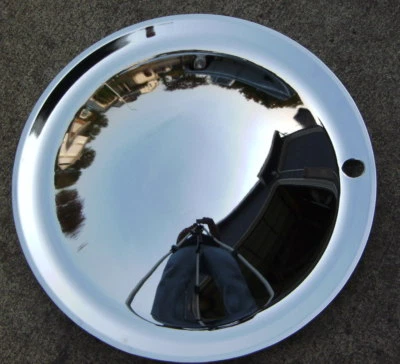 $87.99 • Buy 14 Chrome BABY MOON Hub Caps (4),Made Of Chrome Steel Cool Custom,Rat Rod
