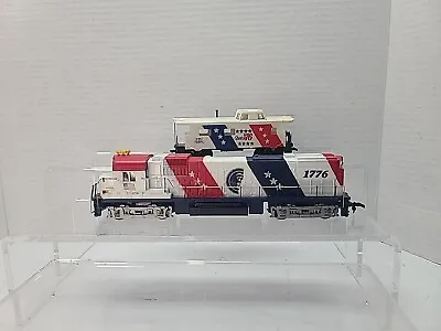 Working Asis Mantua Tyco HO Diesel Locomotive W/ Caboose 1776 Spirit Of ‘76 Read • $24.95