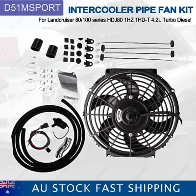 Intercooler Pipe Kit Fit Toyota Landcruiser 1Hz HDJ80 4.2L Td 80 100 Series • $139