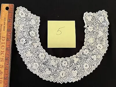 Vintage Lace Collar Irish Lace Handmade • $25.99