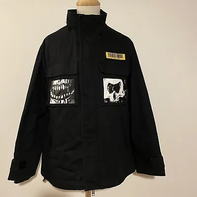 Mishka NYC Jacket Men XL DEATHADDER Punk Goth • $122.32
