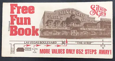 Vintage 1984 Silver City Casino Las Vegas Free Fun Book Coupon Complete • $12.99