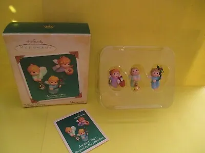 2005 Hallmark Angelic Trio Mary Hamilton Mary's Angels Set Of 3 Miniatures SDB • $14.95