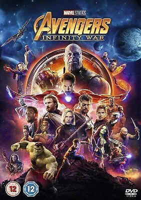 Marvel Avengers Infinity War (DVD) ** New & Sealed ** SAME DAY DISPATCH ** • £2.85