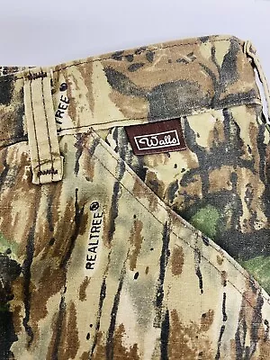 VTG 90s Walls Realtree All-Purpose Camo Hunting Pants (Sz XL) Regular/Short EUC • $17.95