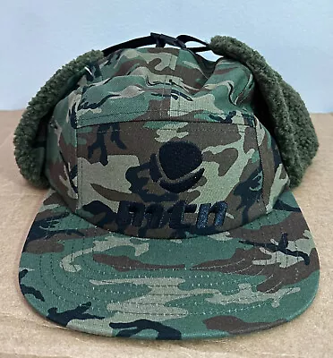 Montana Colors 5 Panel Earflap Hat Mtn Graffiti Camo Spray Paint Gemeos Futura • $90