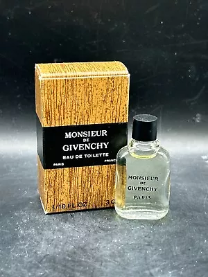Monsieur De Givenchy 3ml Edt Micro Mini Splash (new With Box) • $18.50