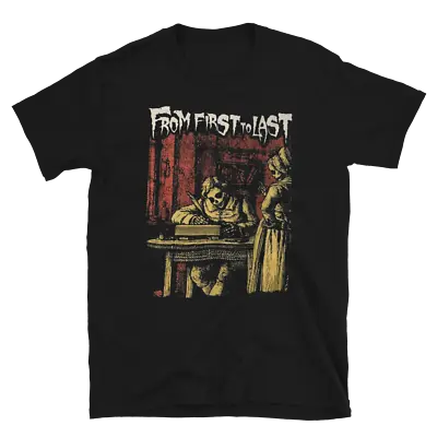 Vtg From First To Last Band T Shirt For Men Heavy Cotton Black All Size MM1104 • $18.04