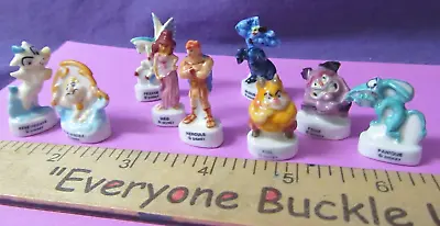 Rare Disney Hercules Porcelain Miniature Figurines Complete Set • $40