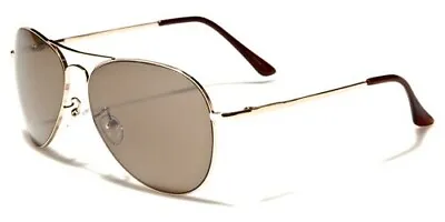 $9.97 • Buy Aviator Sunglasses Mens Womens Modern Mirror Curved Classic Retro 80's Style