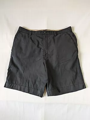 Tommy Bahama Shorts Mens 36 Black Bermuda Beach Lightweight Tropical • $18.99