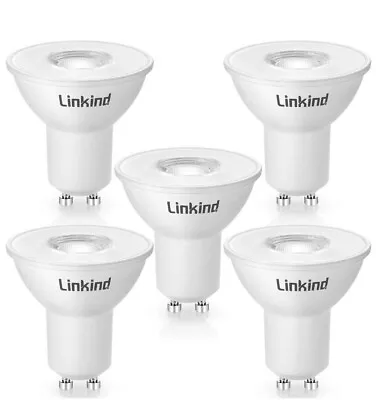 GU10 Dimmable LED Bulbs Linkind 50w Halogen Lamps Equivalent 5W 530lm 3000k • $15.89