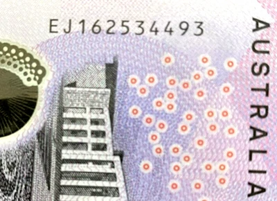 $13.90 • Buy 2016  LAST  PREFIX  Australian $5 Note   ** EJ162534493 **  A/UNC
