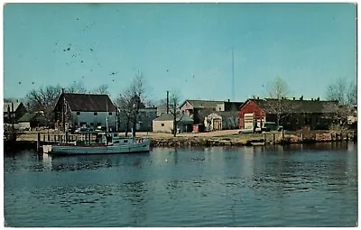 MILLVILLE NJ - Maurice River Near Smith Street Boat New Jersey Postcard 1970s • $3.99