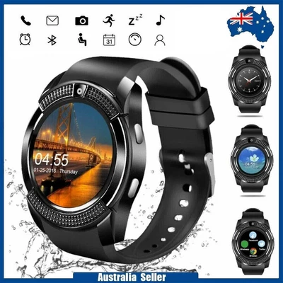 $25.55 • Buy Smart Watch 3D Screen Bluetooth Call Waterproof Fitness Tracker Men Women Kids